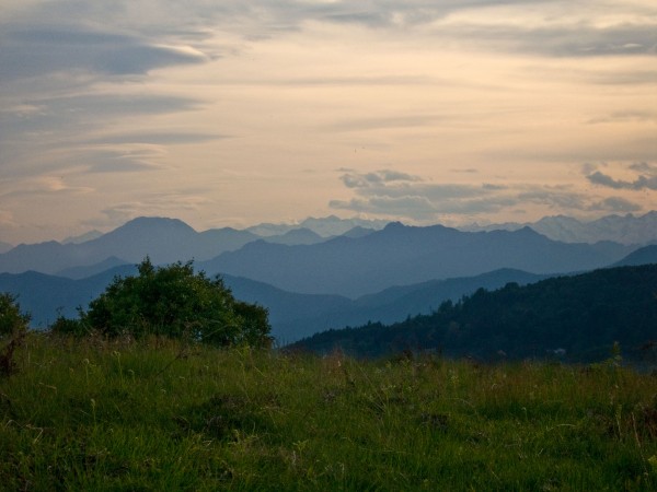 Bergketten am Horizont | Svens FotoblogSvens Fotoblog