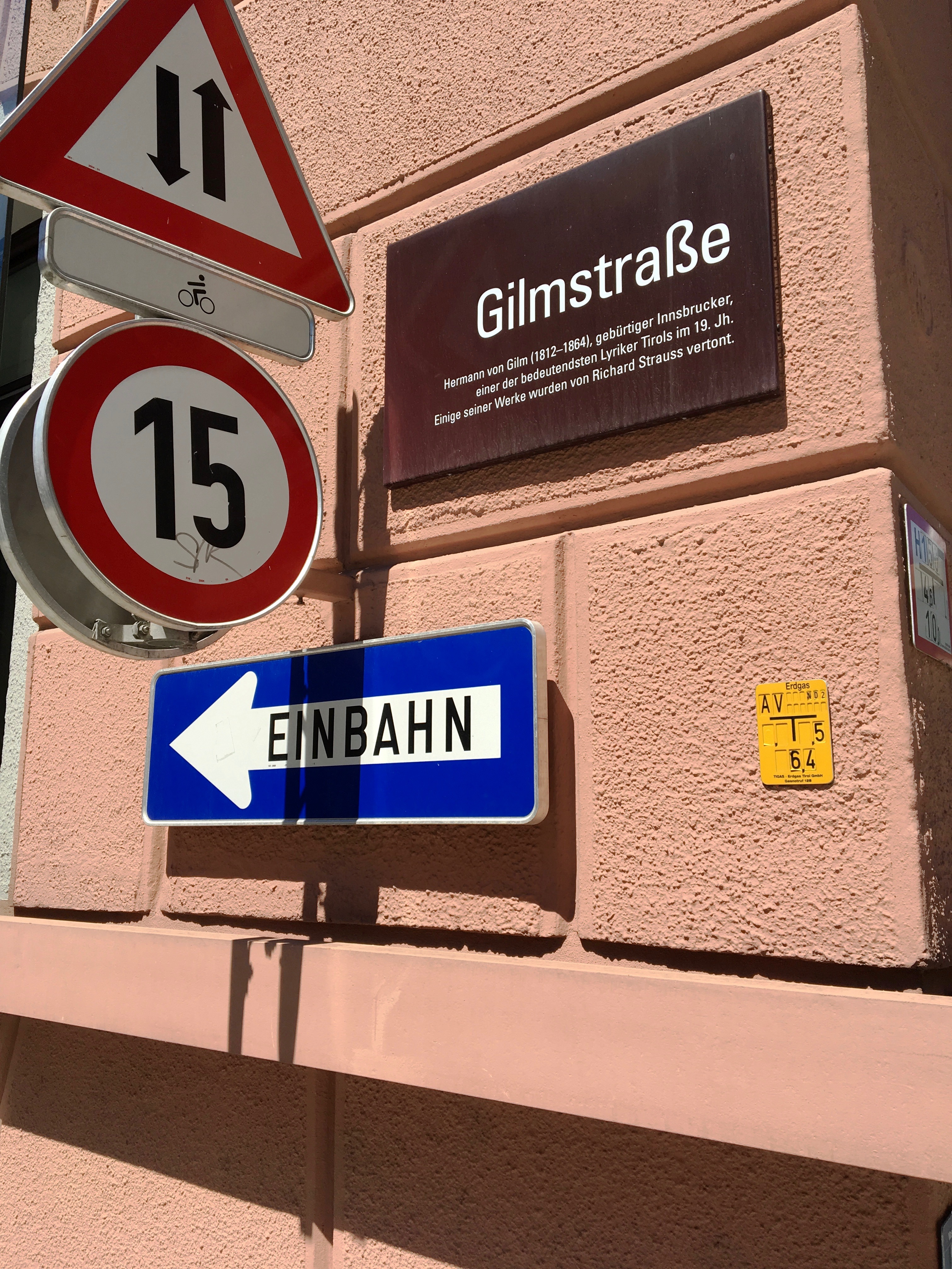 Gilmstraße, Innsbruck